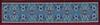 Oriental dollhouse runner
