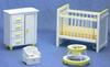 Dollhouse Furniture Nursery Set