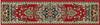 Oriental dollhouse stair runner