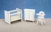 Dollhouse Furniture Nusery Set