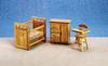 Dollhouse Furntiure Nursery Set