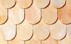 Fishscale Split Cedar Dollhouse Shingles