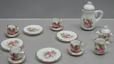 Dollhouse Pink Floral Dinnerware Set