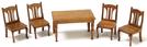 Dollhouse Furniture Dining Rooms