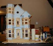 House restoration in progress, in our Custom Studio