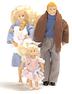 Blonde Modern Dollhouse Doll Family