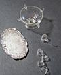 Miniature Glass Punch-bowl Set