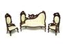 Dollhouse Furniture Living Room Set